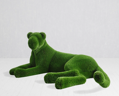 Outdoor Artificial Turf Animals -Lying lioness